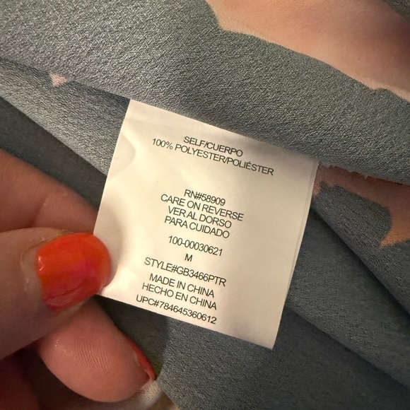 Gianni Bini Multicolor Floral Kimono Medium - Picture 10 of 10